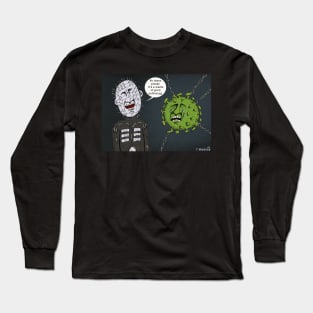 COVID-19 vs Pinhead Long Sleeve T-Shirt